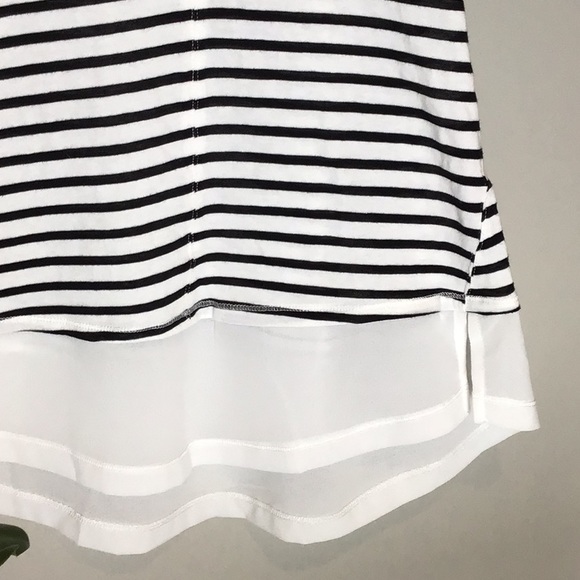 Sanctuary > Striped V Neck Top Small - Picture 3 of 8